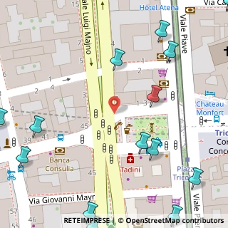 Mappa Piazza del Tricolore, 20129 Milano MI, Italia (0.126)