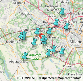 Mappa Servizio a domicilio, 20100 Milano MI, Italia (6.42267)