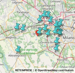 Mappa Servizio a domicilio, 20100 Milano MI, Italia (7.23278)