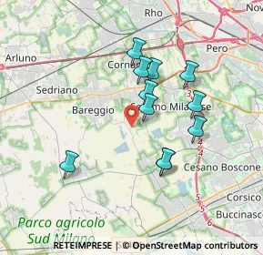 Mappa Servizio a domicilio, 20100 Milano MI, Italia (3.05455)