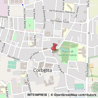 Mappa Piazza Punto Borsellino, 18, 20011 Corbetta, Milano (Lombardia)
