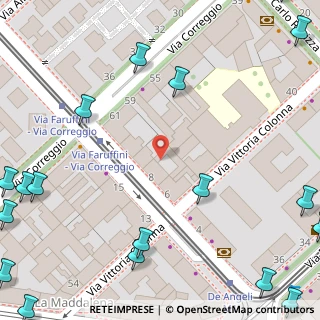 Mappa Via Federico Faruffini, 20149 Milano MI, Italia (0.128)