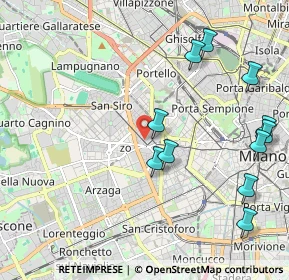 Mappa Via Federico Faruffini, 20149 Milano MI, Italia (2.37727)