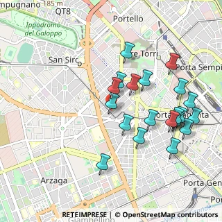 Mappa Via Federico Faruffini, 20149 Milano MI, Italia (0.9955)