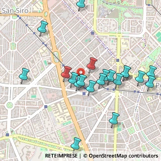 Mappa Via Federico Faruffini, 20149 Milano MI, Italia (0.5145)