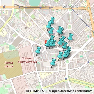 Mappa Piazza Melozzo da Forlì, 20148 Milano MI, Italia (0.34)