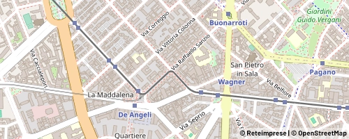 Mappa Milaan