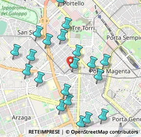 Mappa Via Ravizza Carlo, 20149 Milano MI, Italia (1.084)