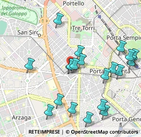 Mappa Via Ravizza Carlo, 20149 Milano MI, Italia (1.096)