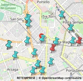 Mappa Via Ravizza Carlo, 20149 Milano MI, Italia (1.212)
