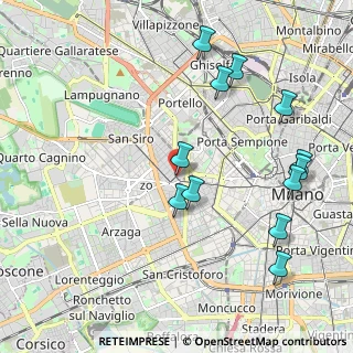 Mappa Via Ravizza Carlo, 20149 Milano MI, Italia (2.26583)