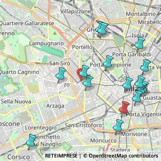 Mappa Via Ravizza Carlo, 20149 Milano MI, Italia (2.57688)