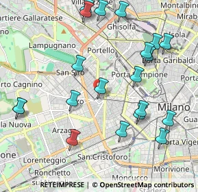 Mappa Via Ravizza Carlo, 20149 Milano MI, Italia (2.3335)