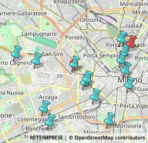 Mappa Via Ravizza Carlo, 20149 Milano MI, Italia (2.368)