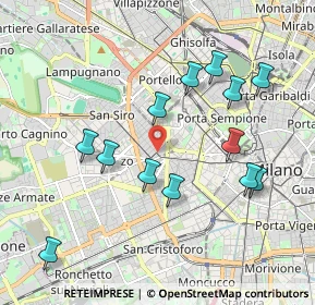 Mappa Casa Elite, 20149 Milano MI, Italia (1.97154)