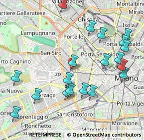 Mappa Via Ravizza Carlo, 20149 Milano MI, Italia (2.28737)