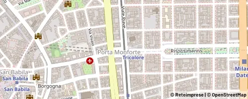 Mappa Milano