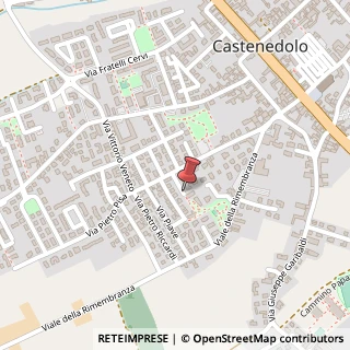 Mappa Via Angelo Fiessi Pittore, 27, 25014 Castenedolo BS, Italia, 25014 Castenedolo, Brescia (Lombardia)