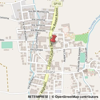 Mappa Via Restel Rosso, 10, 37031 Illasi, Verona (Veneto)