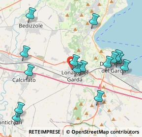 Mappa Via Guiseppe Zanardelli, 25017 Lonato del Garda BS, Italia (4.65133)