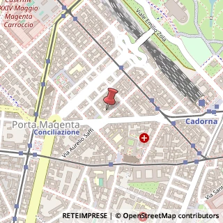 Mappa Via San Vittore, 39, 20123 Milano, Milano (Lombardia)