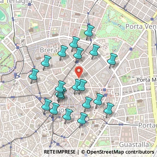Mappa Piazza Belgioioso, 20121 Milano MI, Italia (0.467)