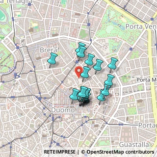 Mappa Piazza Belgioioso, 20121 Milano MI, Italia (0.339)