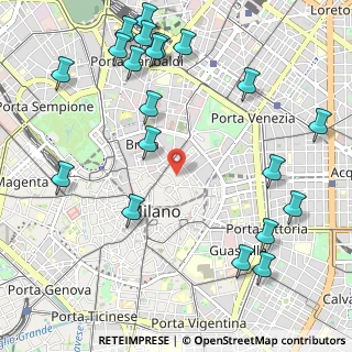 Mappa Piazza Belgioioso, 20121 Milano MI, Italia (1.357)