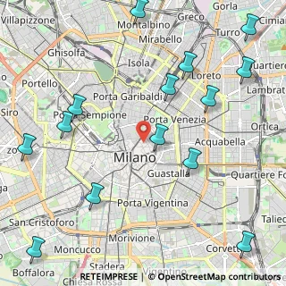 Mappa Piazza Belgioioso, 20121 Milano MI, Italia (2.82)