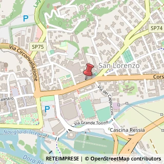 Mappa Corso Massimo D'Azeglio, 63, 10015 Ivrea, Torino (Piemonte)