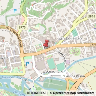 Mappa Corso Massimo D'Azeglio, 59, 10015 Ivrea, Torino (Piemonte)