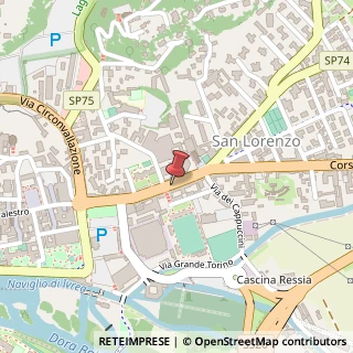 Mappa Corso Massimo D'Azeglio, 38, 10015 Ivrea, Torino (Piemonte)