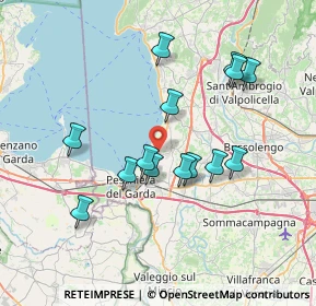 Mappa Via Mantovanella, 37017 Lazise VR, Italia (6.69857)