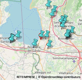 Mappa Via Mantovanella, 37017 Lazise VR, Italia (8.6555)