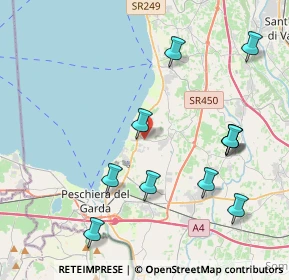 Mappa Via Mantovanella, 37017 Lazise VR, Italia (4.48182)