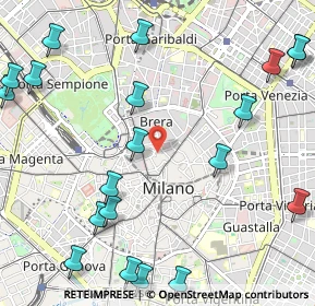 Mappa Porta Giordano Dell'amore, 20121 Milano MI, Italia (1.4705)