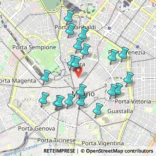 Mappa Via Arrigo Boito, 20121 Milano MI, Italia (0.954)