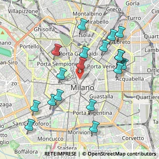 Mappa Piazzetta Cuccia Enrico, 20121 Milano MI, Italia (2.15737)