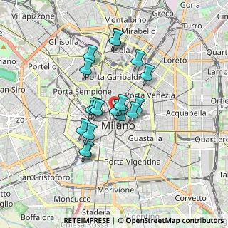 Mappa Piazzetta Cuccia Enrico, 20121 Milano MI, Italia (1.35611)