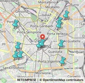 Mappa Porta Giordano Dell'amore, 20121 Milano MI, Italia (2.16)
