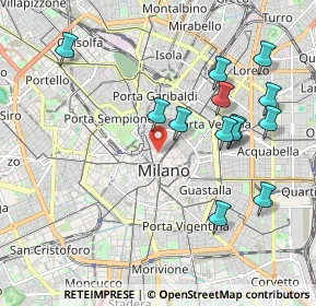 Mappa Porta Giordano Dell'amore, 20121 Milano MI, Italia (2.05538)