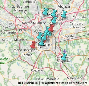 Mappa Porta Giordano Dell'amore, 20121 Milano MI, Italia (5.13917)