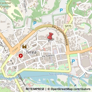 Mappa Via Sant'Arborio Varmondo, 5, 10015 Ivrea, Torino (Piemonte)