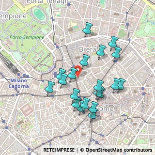 Mappa Via Broletto, 20121 Milano MI, Italia (0.441)