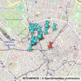 Mappa Via Broletto, 20121 Milano MI, Italia (0.2595)