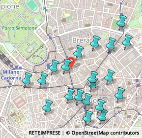 Mappa Via Broletto, 20121 Milano MI, Italia (0.551)