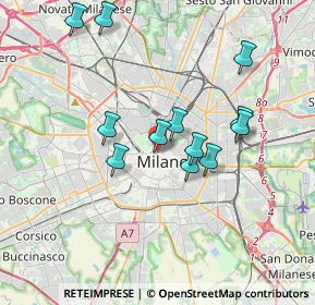 Mappa Via Broletto, 20121 Milano MI, Italia (3.28167)