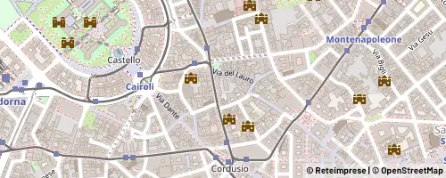 Mappa Milano