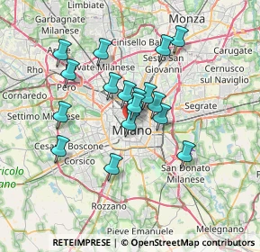 Mappa Via Broletto, 20121 Milano MI, Italia (5.75647)