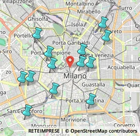 Mappa Via Broletto, 20121 Milano MI, Italia (1.98231)